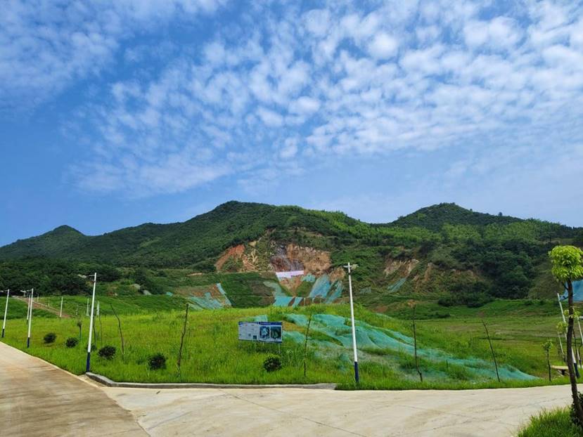 銅山、前山露天采坑復(fù)墾項(xiàng)目完成